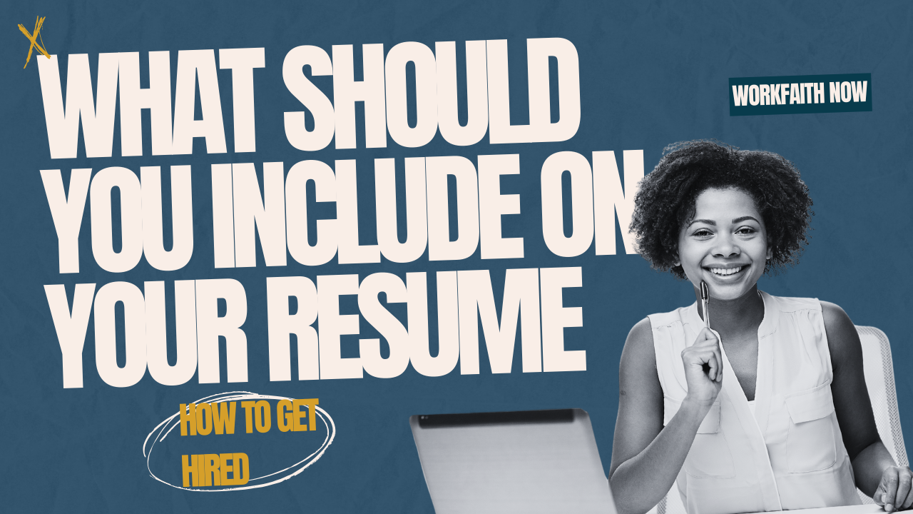 what should you include on your resume